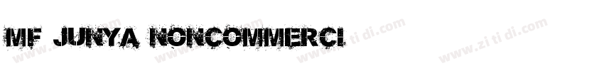 MF JunYa Noncommerci字体转换